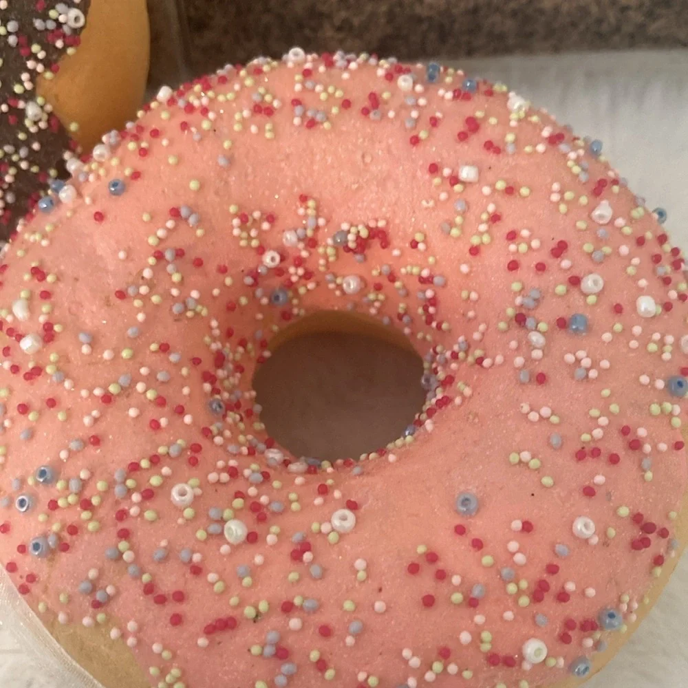 Faux Donut Ornaments